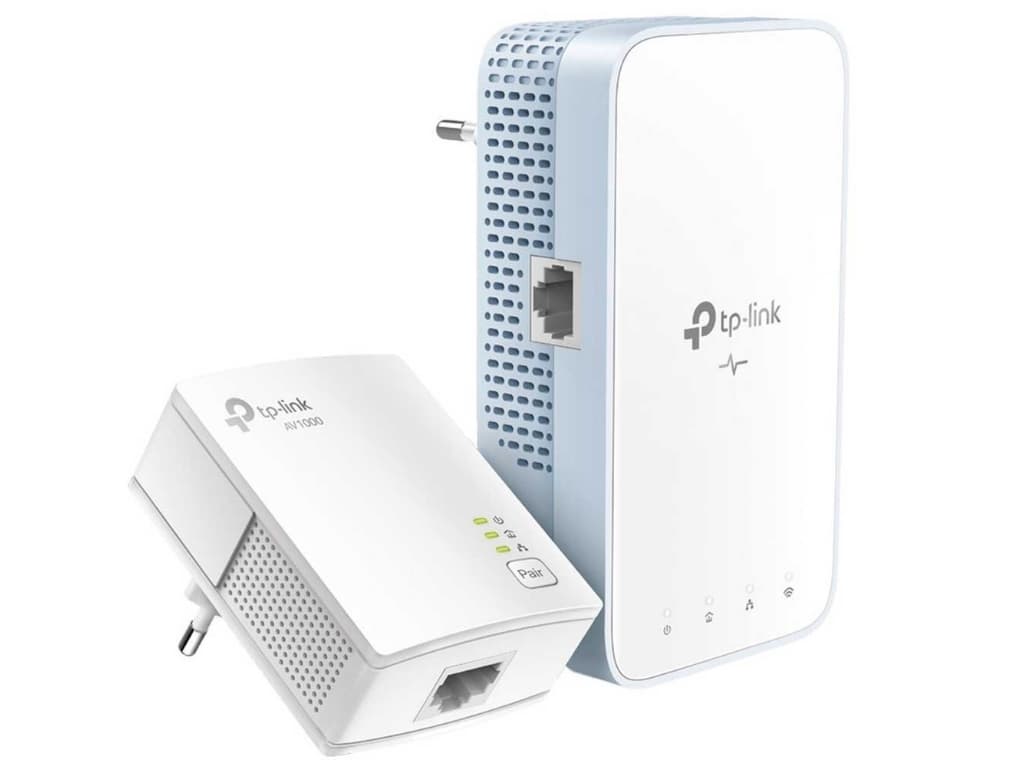 Fotografija proizvoda: Powerline TP-LINK TL-WPA7517 KIT Wi-Fi/AV1000/AC750/TL-PA7017+TL-WPA7517/bela
