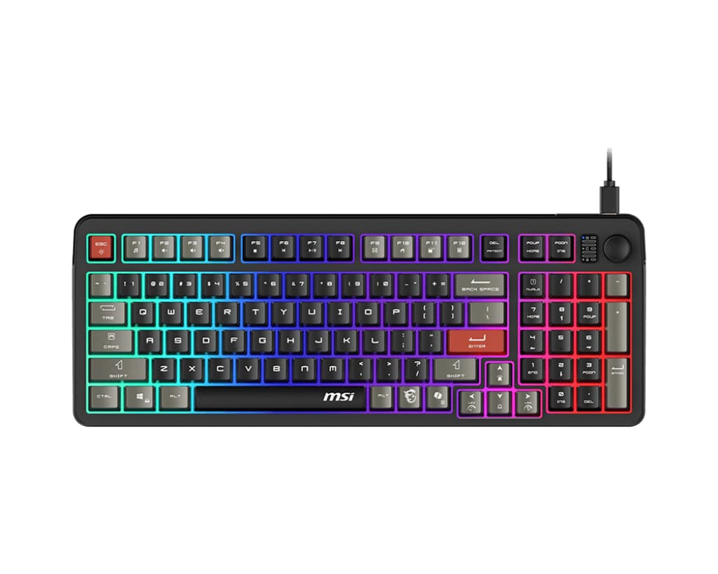 Fotografija proizvoda: FORGE GK110 US RGB crna tastatura