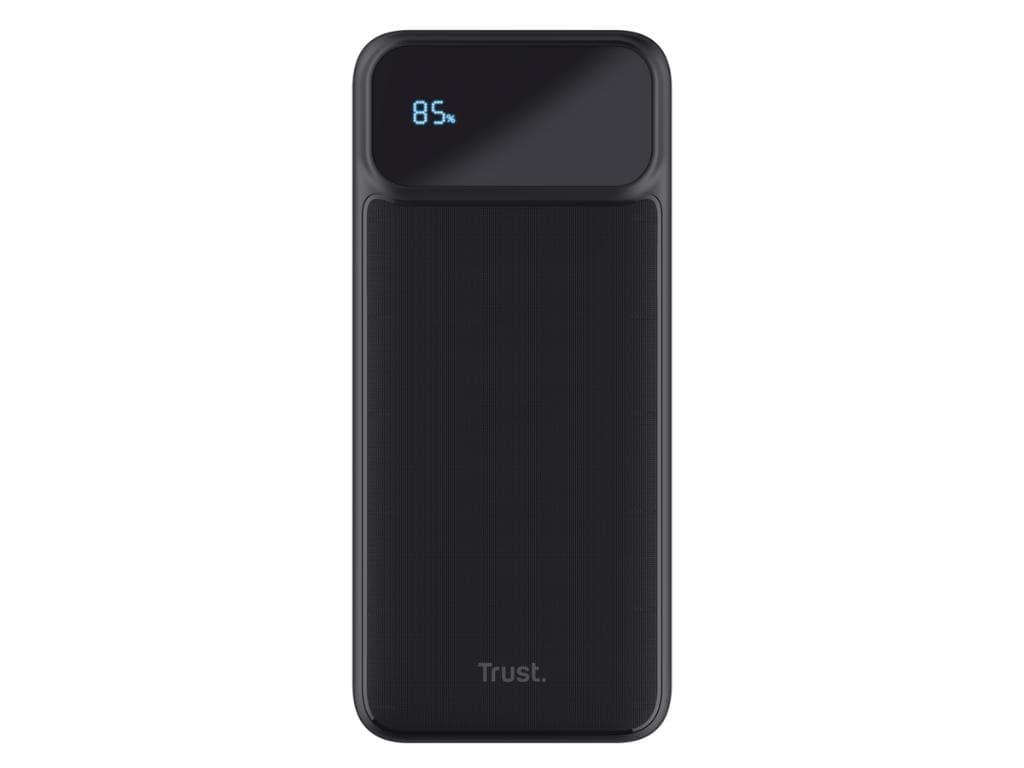 Fotografija proizvoda: Eksterna baterija TRUST AVALA 10.000 PD Powerrbank/LCD/crna