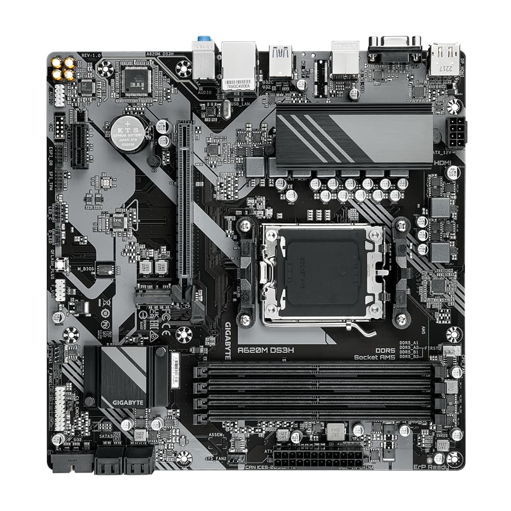 Fotografija proizvoda: A620M DS3H rev. 1.0 motherboard