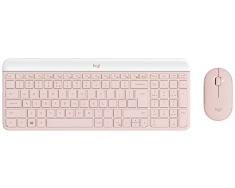 Fotografija proizvoda: MK470 Wireless Desktop US Roze tastatura + miš