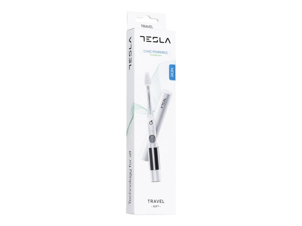 Fotografija proizvoda: Cetkica za zube TESLA TDM011PW/elektricna/jonska i sonicna tehnologija/regular/soft conical/bela