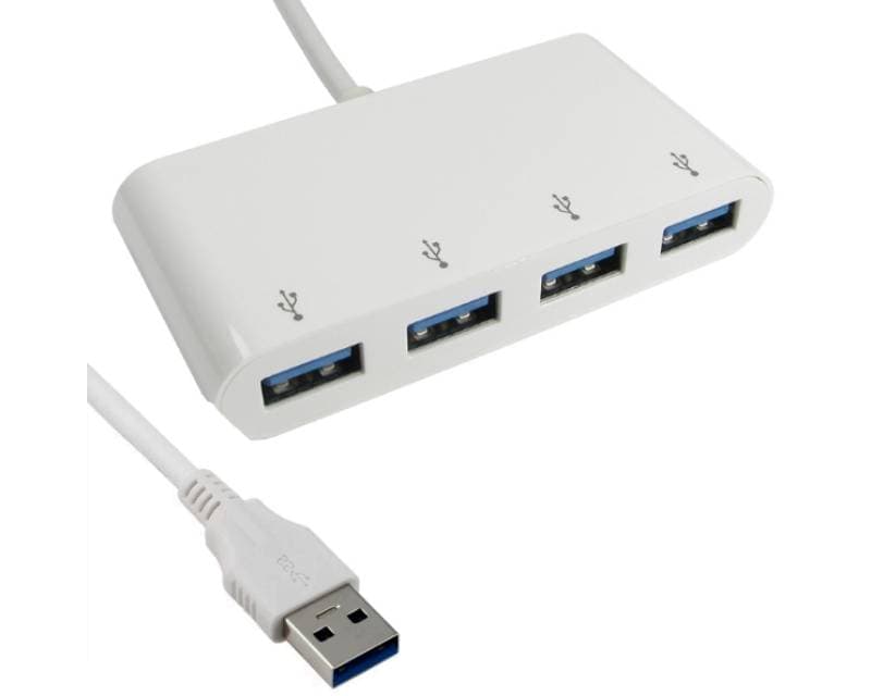 Fotografija proizvoda: USB 3.0 HUB 4 porta bela