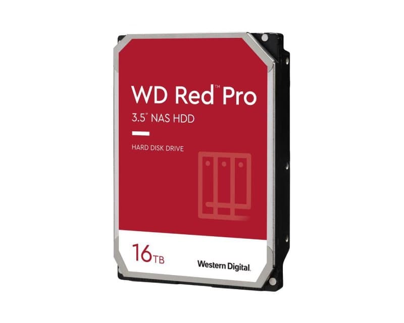 Fotografija proizvoda: 16TB 3.5 inča SATA III 512MB 7.200rpm WD161KFGX Red Pro hard disk