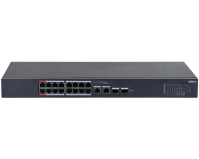 Fotografija proizvoda: CS4218-16ET-240 18-portni Cloud upravljen stolni switch sa 16-portnim PoE-om