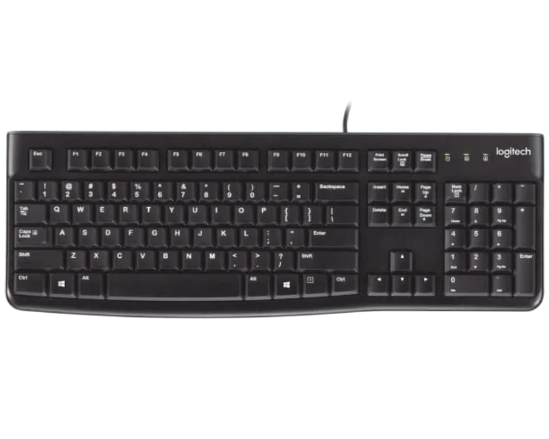 Fotografija proizvoda: K120 USB US tastatura OEM