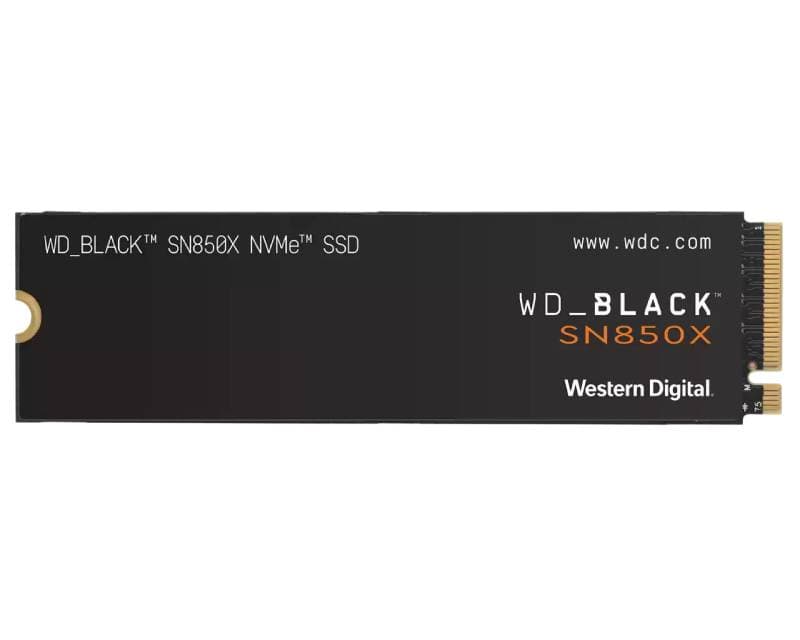 Fotografija proizvoda: 1TB M.2 NVMe SSD Gen4 WDS100T2X0E SN850X Black