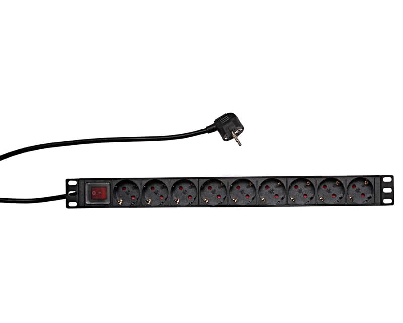 Fotografija proizvoda: Power distribution unit 19 inch, 9 outlets, 16A