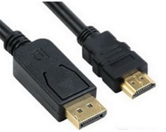 Fotografija proizvoda: Kabl DisplayPort (M) - HDMI (M) 1.8m crni