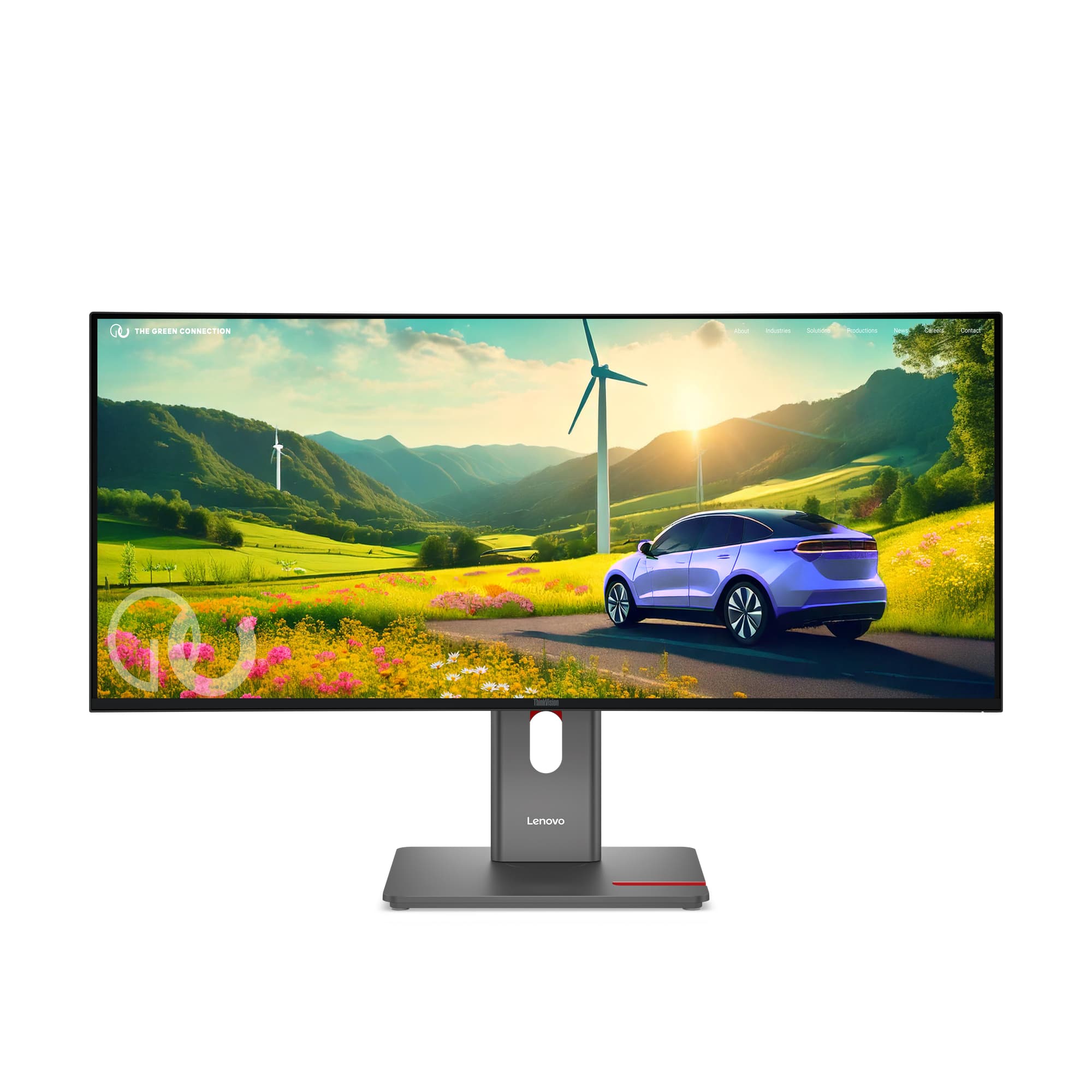 Fotografija proizvoda: Monitor LENOVO ThinkVision P34WD-40 34"/IPS/3440x1440/120Hz/4ms/1x HDMI,1x DP,1x DP,1x USB-C/Tilt,