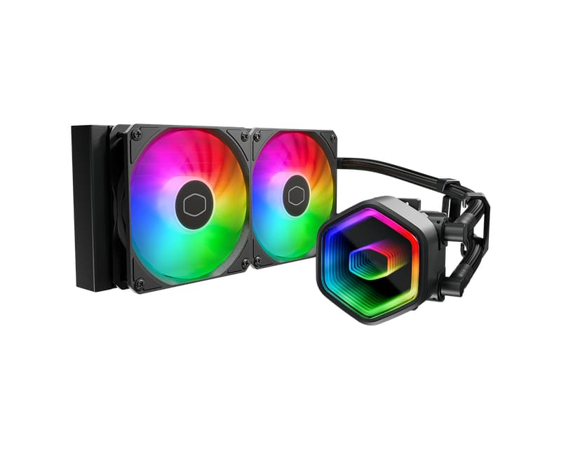 Fotografija proizvoda: MasterLiquid 240 Core II ARGB vodeno hlađenje crno (MLW-D24M-A18PA-R1)