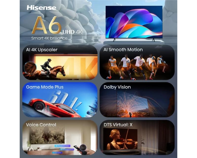 Fotografija proizvoda: 65 inčni 65A6S 4K UHD LED pametni TV outlet