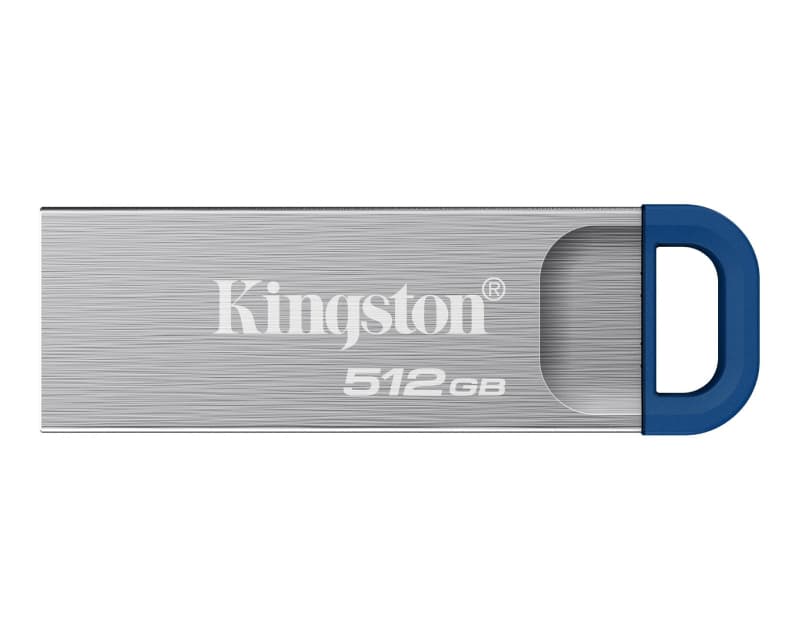 Fotografija proizvoda: 512GB DataTraveler Kyson G2 USB 3.2 fleš DTKNG2/512GB sivi